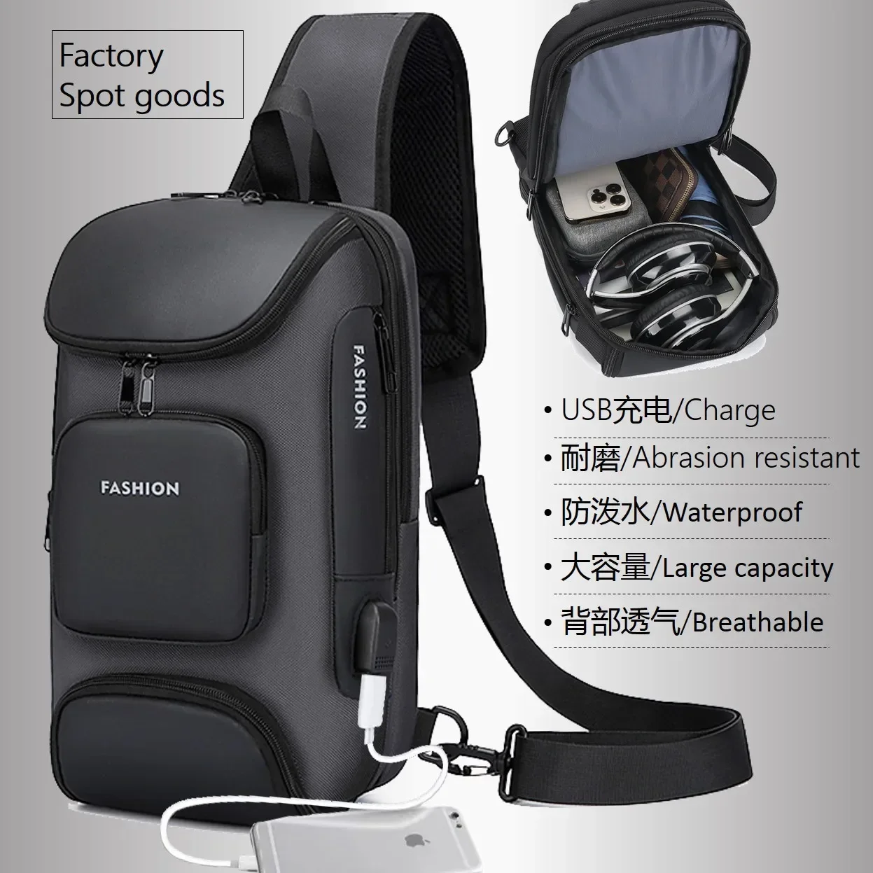Luxury Bags China Wholesale - Borsa a tracolla sul petto con