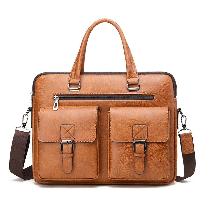 Luxury Tote Bags With Zipper - Borsa da uomo d'affari di marca