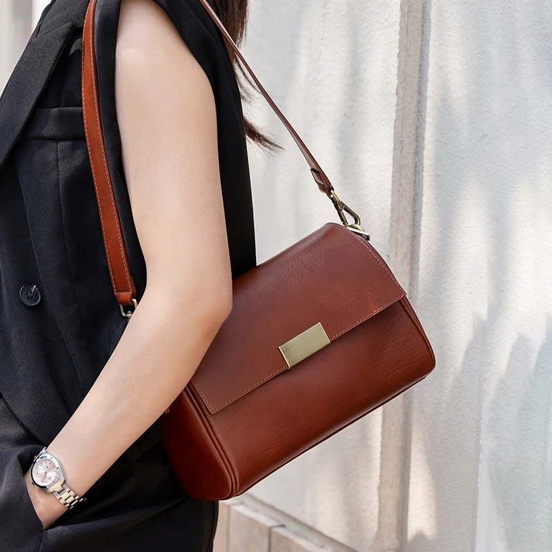 Luxury Bags China Wholesale - Borsa a Tracolla in Pelle di