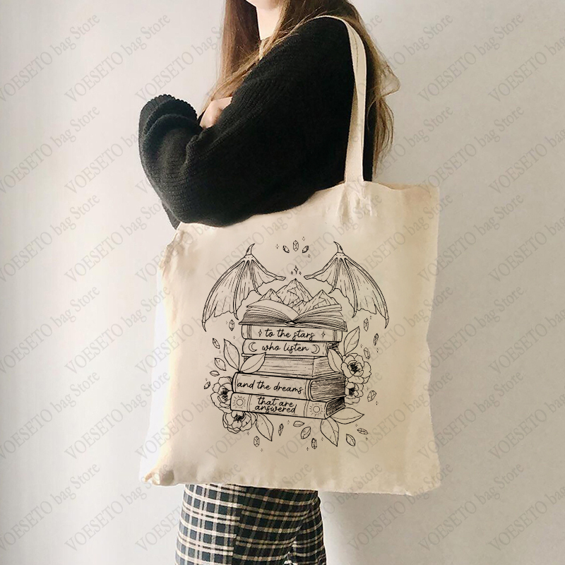 Luxury Tote Bags With Zipper - SJM Night Court Borsa tote di