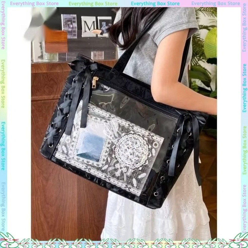 Luxury Tote Bags With Zipper - Borsa Itabag Versatile con Nastro, Grande