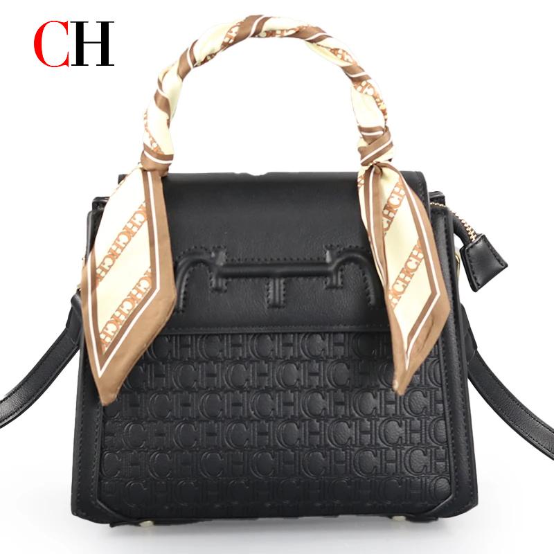 Tote Bag Leather Monogram - Nuova Borsa Retrò da Donna CH