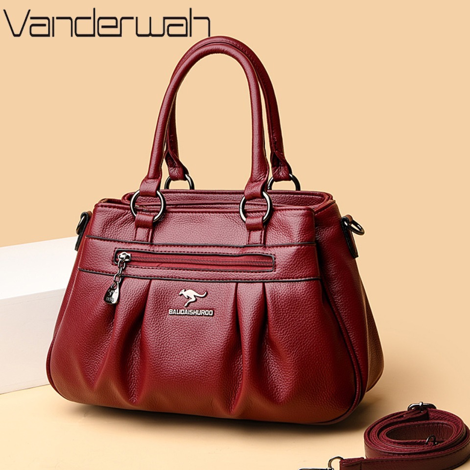 Luxury Tote Bags With Zipper - Borsa da donna tote casual di