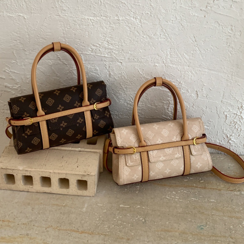 Tote Bag Leather Monogram - Borsa a Tracolla Mini Tote Classica