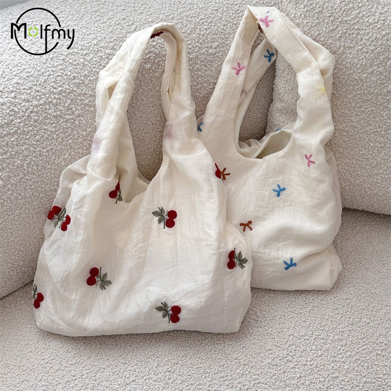 Luxury Tote Bags With Zipper - Borse firmate Borsa tote in tela