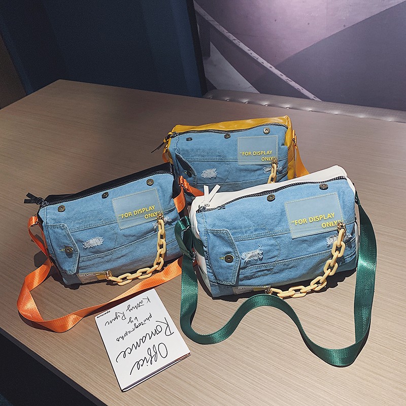 Borse a tracolla da donna in D - Luxury Bags Denim recensione e prezzo