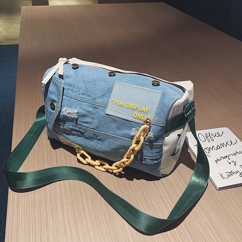 Borse a tracolla da donna in D - Luxury Bags Denim recensione e prezzo