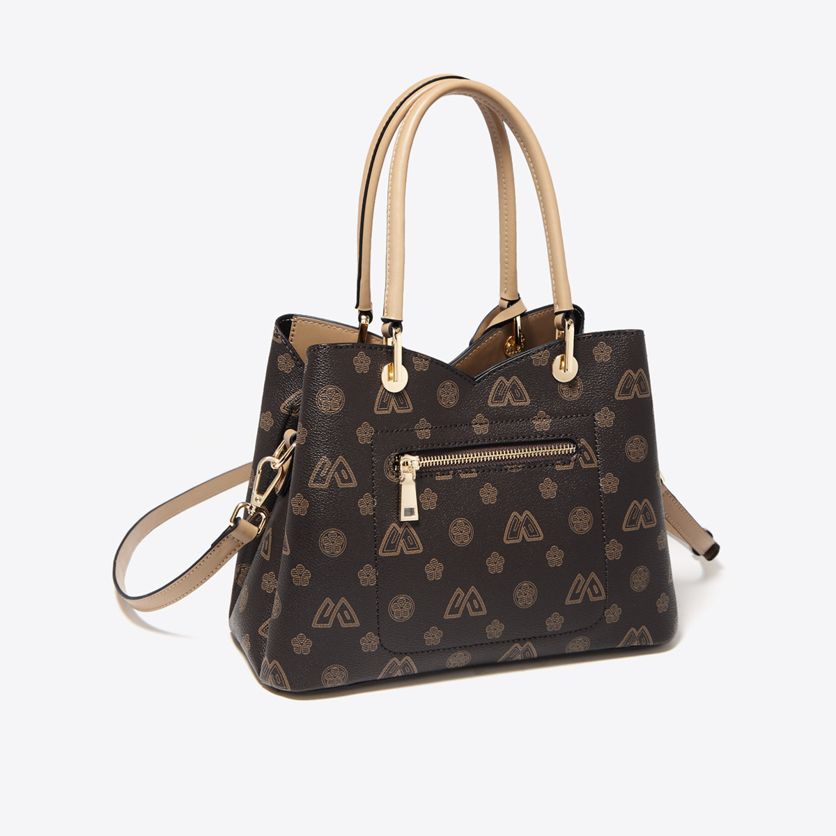 Borsa a Spalla SAFIYA in Pelle - Tote Bag Leather Monogram recensione e prezzo