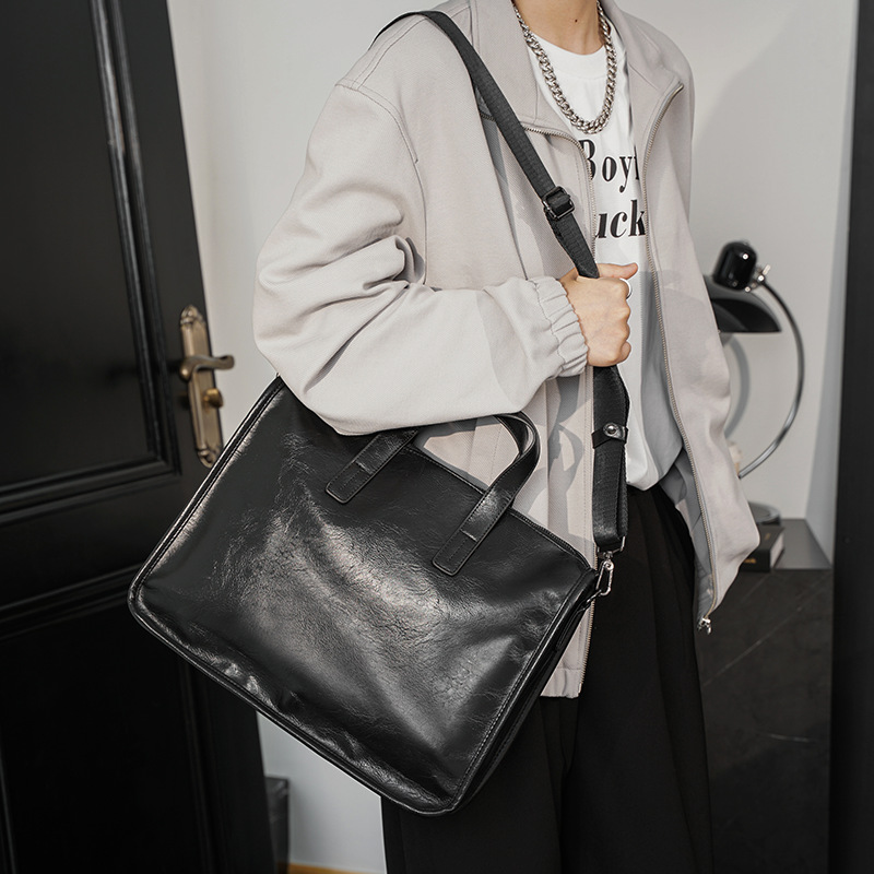Borsa da Uomo Casual per Affar - Luxury Tote Bags With Zipper recensione e prezzo