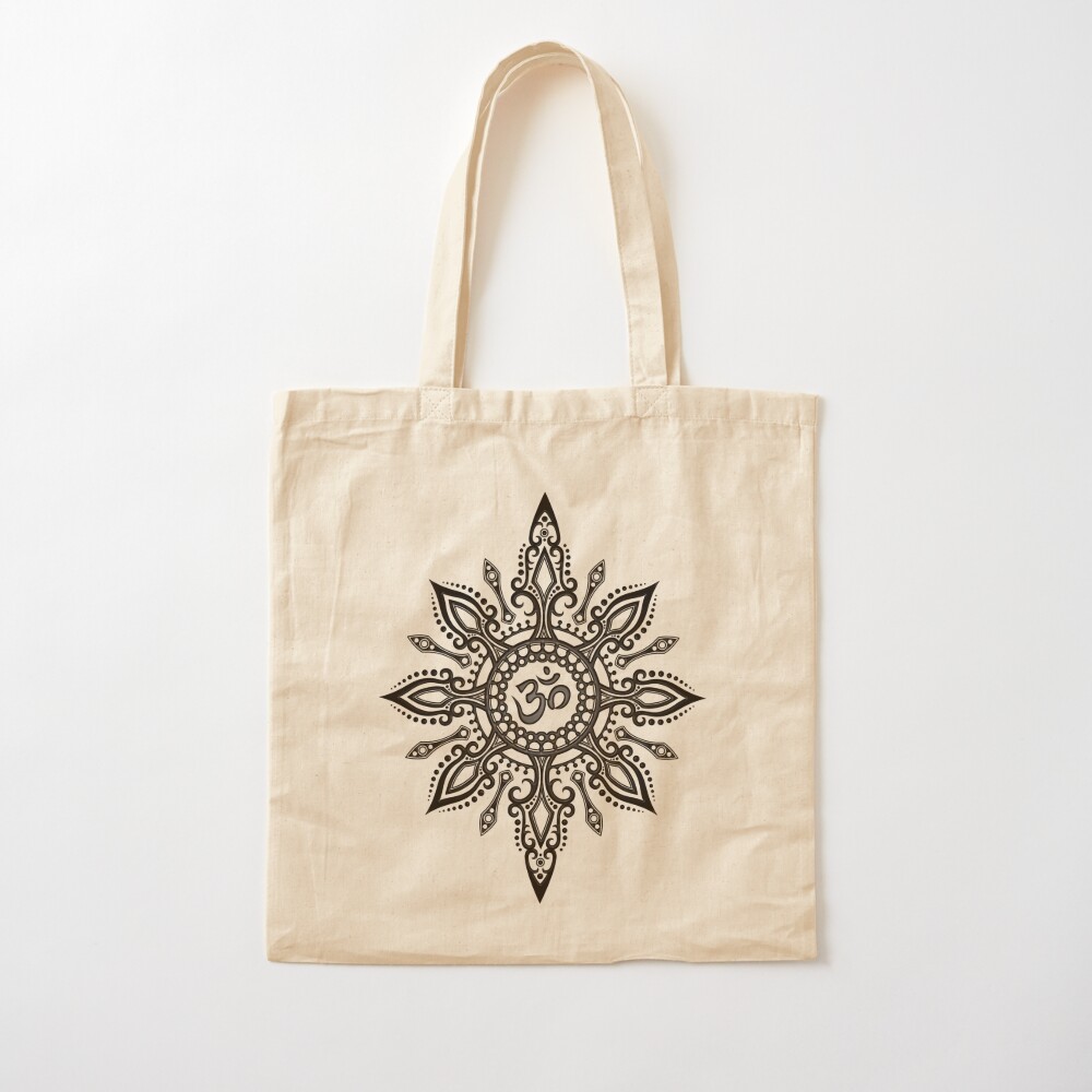 Borsa tote Intricate Yoga Om S - Luxury Yoga Bags recensione e prezzo