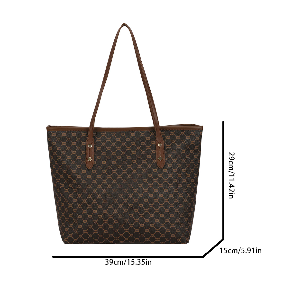Borsa a Spalla Vintage di Luss - Tote Bag Leather Monogram recensione e prezzo