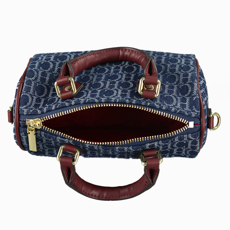 Borsa Boston in Denim Vintage  - Luxury Bags Denim recensione e prezzo