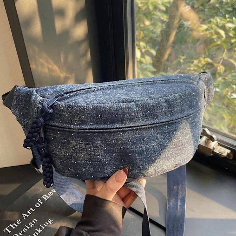 Nuova borsa a tracolla da donn - Luxury Bags Denim recensione e prezzo