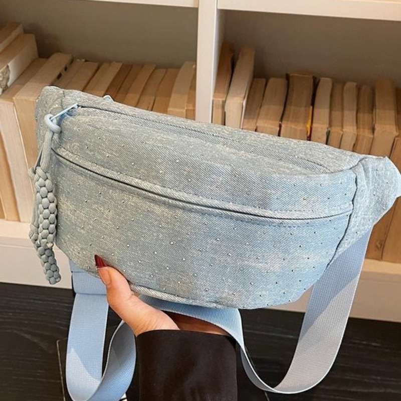 Nuova borsa a tracolla da donn - Luxury Bags Denim recensione e prezzo