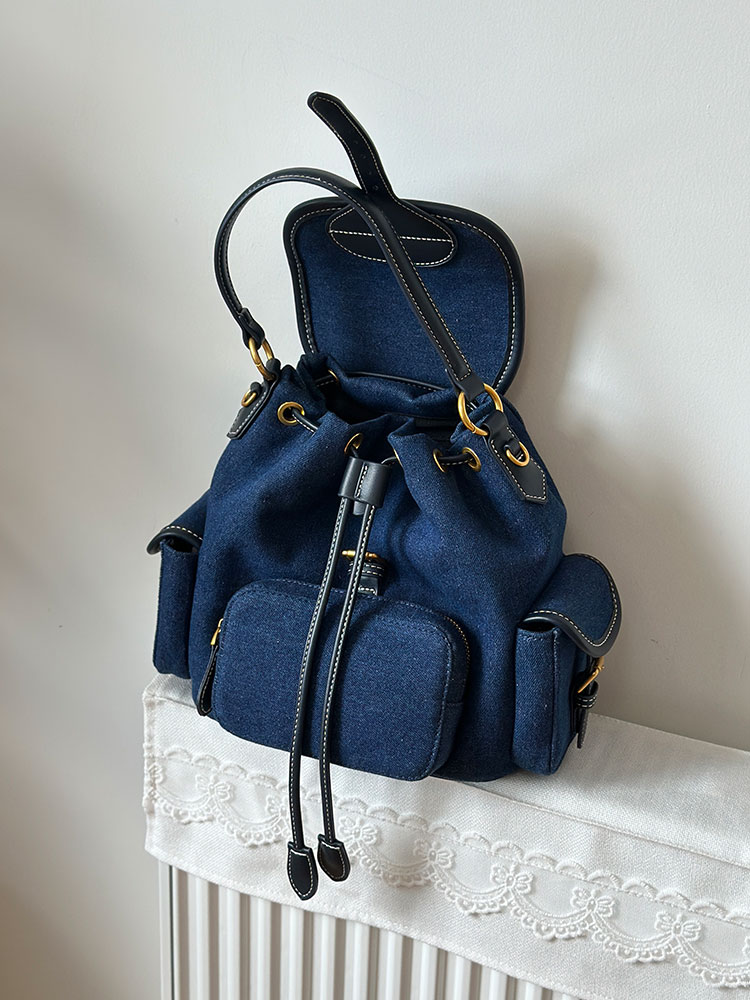 Zaino da Donna in Denim Blu 20 - Luxury Bags Denim recensione e prezzo
