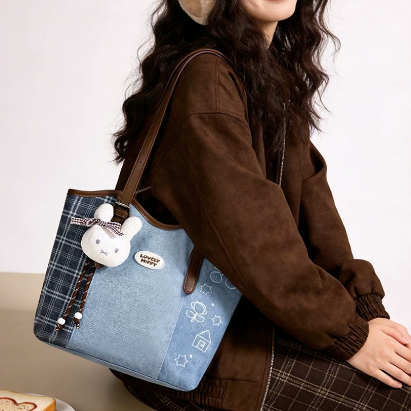 Borsa Tote Miffy Kawaii Anime  - Luxury Bags Edit recensione e prezzo