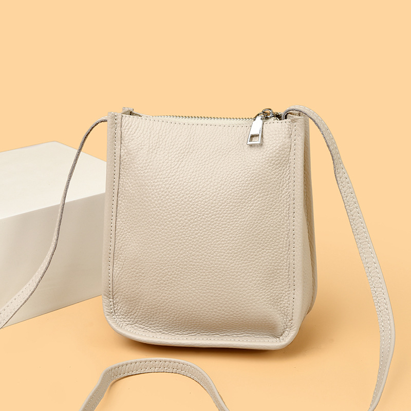 Borsa a Tracolla in Vera Pelle - Accordion Wallet Zip recensione e prezzo